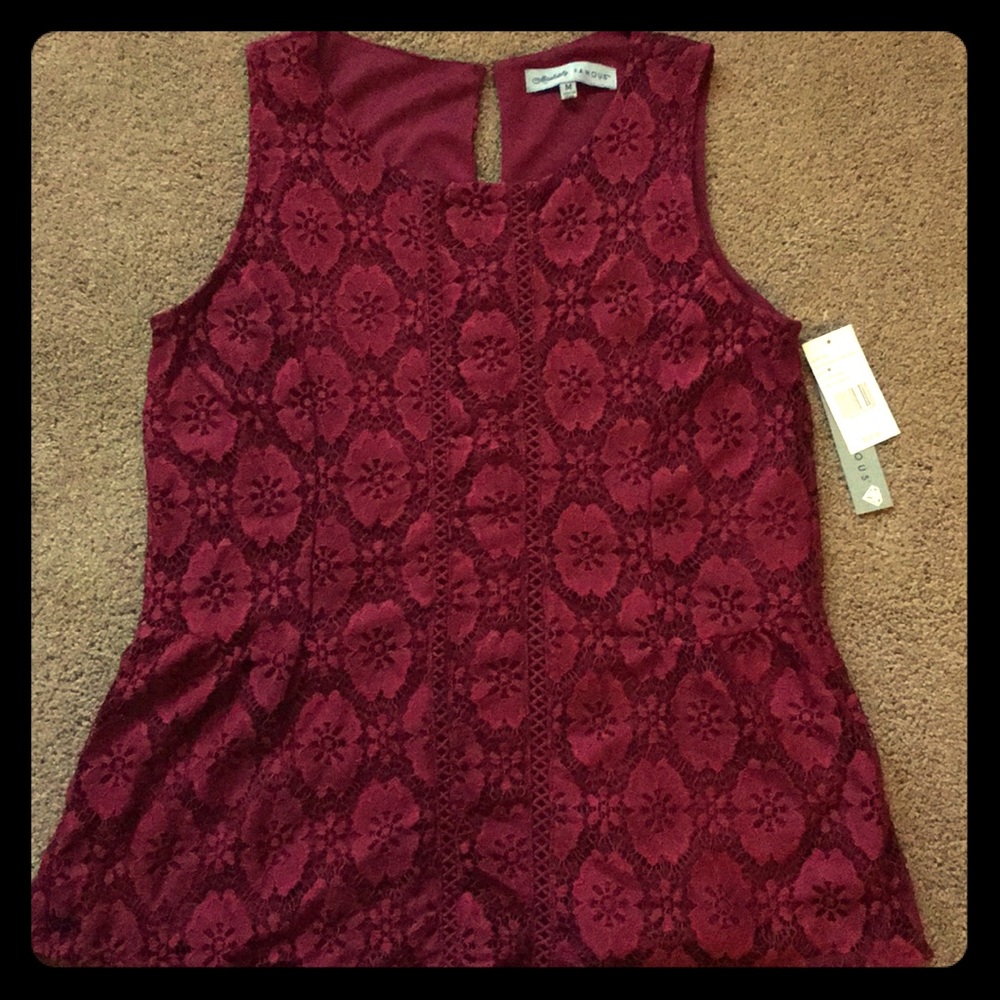 NWT Absolutely Famous top